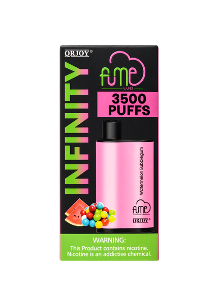 FUME INFINITY Device Descartável Watermelon Bubblegum  l  3500 puffs